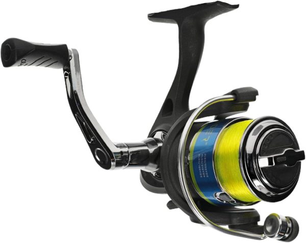 Lew's Crappie Thunder Spinning Fishing Reel, 2 Bearing System, Right or Left-Hand Retrieve, Crappie Thunder Green