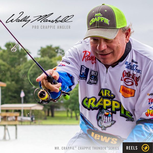 Lew's Crappie Thunder Spinning Fishing Reel, 2 Bearing System, Right or Left-Hand Retrieve, Crappie Thunder Green - Image 5